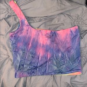 Crop top. Worn once. Fits all